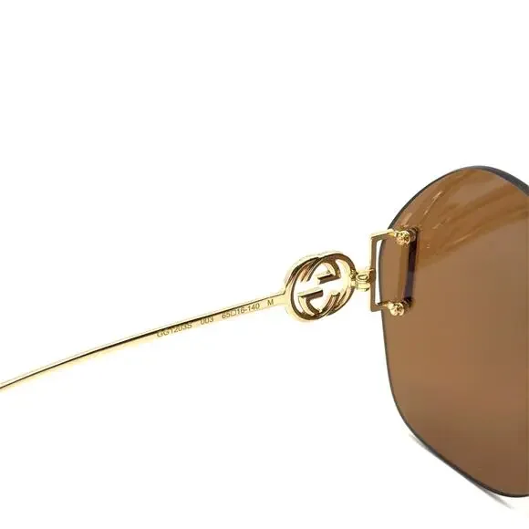 New!!! GUCCI Sunglasses GG1203S 003 Authentic - Picture 7 of 13